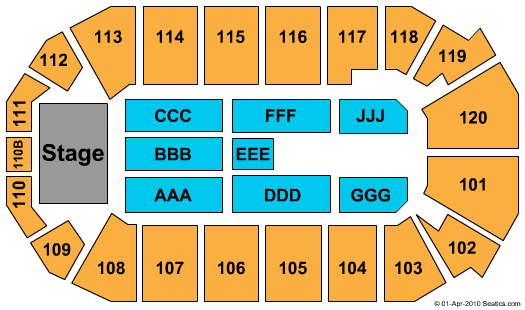 1stBank Center Justin Bieber Seating Chart